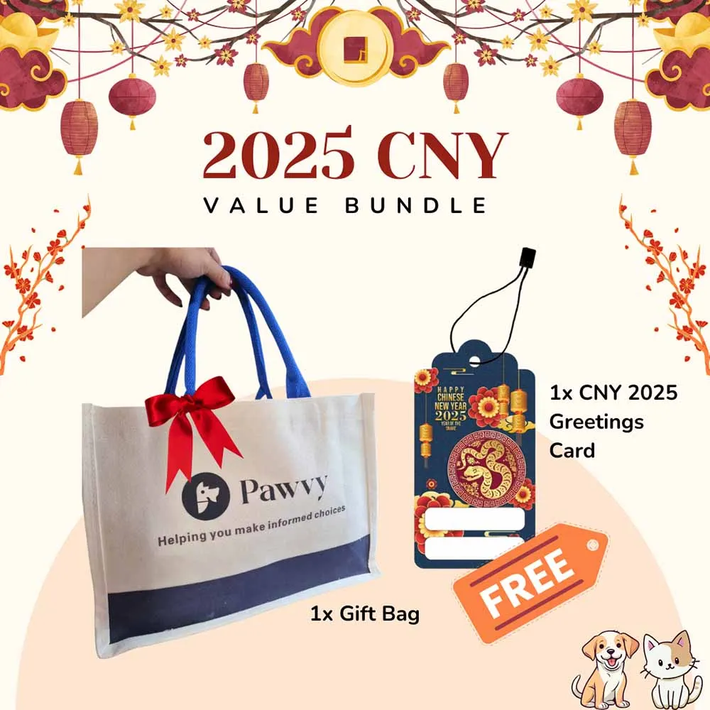 14% OFF: Pawvy Chinese New Year Value Bundle For Dogs (Large)