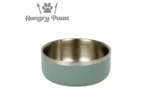Ancol Stainless Steel Bowl Sage