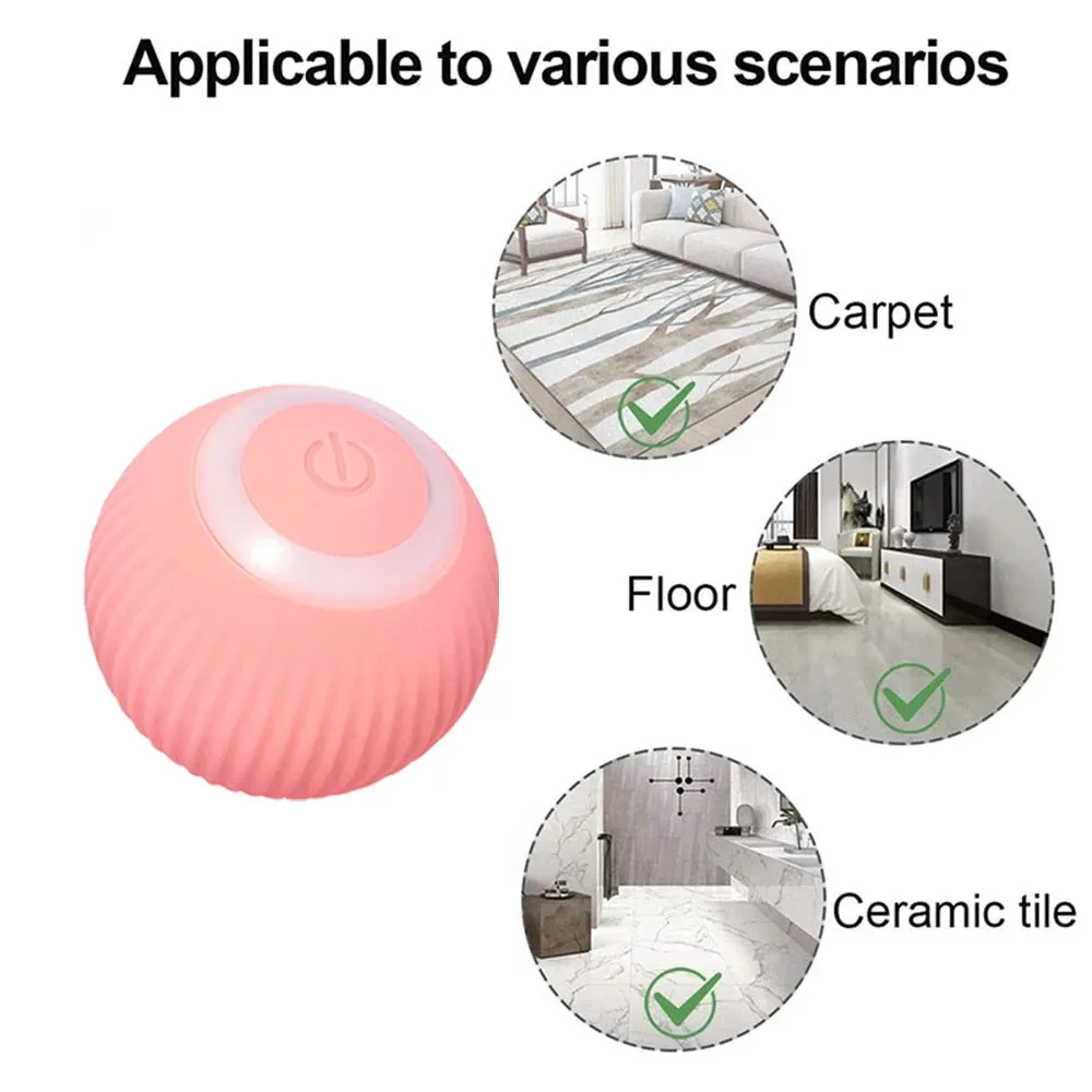 Automatic Rolling Ball Cat Toy