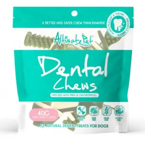 BUNDLE DEAL: Altimate Pet Variety Pack Mint & Chlorophyll Dental Chews Dog Treats 40g