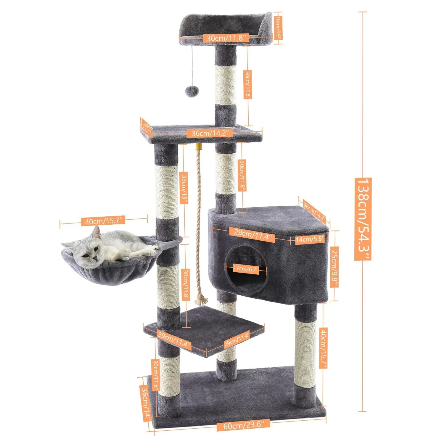 Cat Tree Multi-Level Cat Condo