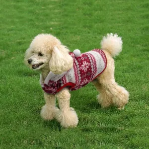 Christmas Winter Coat for Puppies and Cats