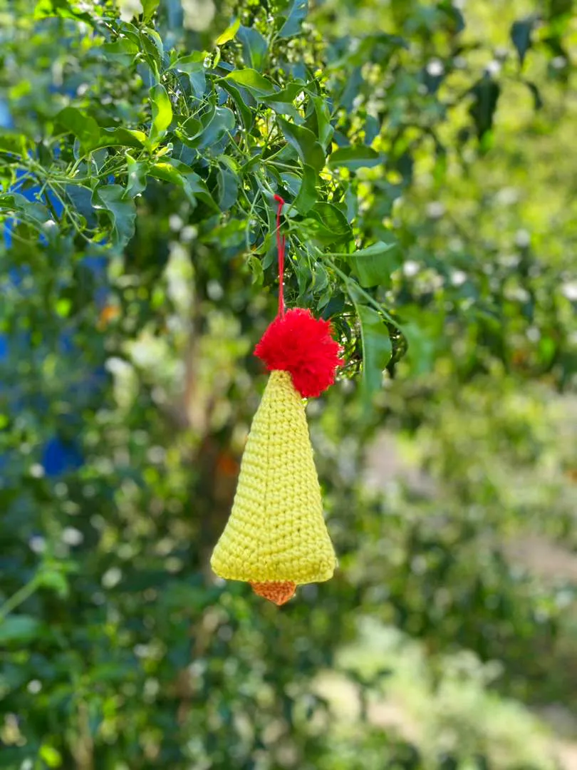 Cozy Christmas Tree Ornament