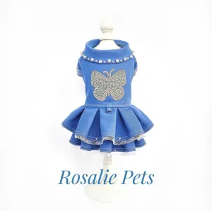 Cute denim dog dress