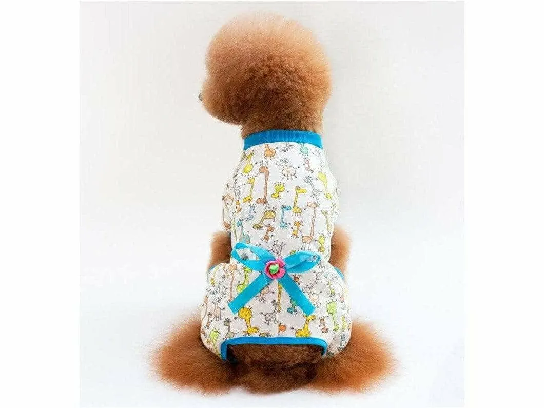 dog clothes Blue  M DW-28
