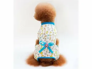 dog clothes Blue  M DW-28