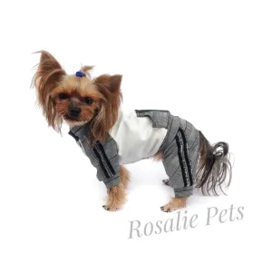 Dog jumpsuit with pocket
