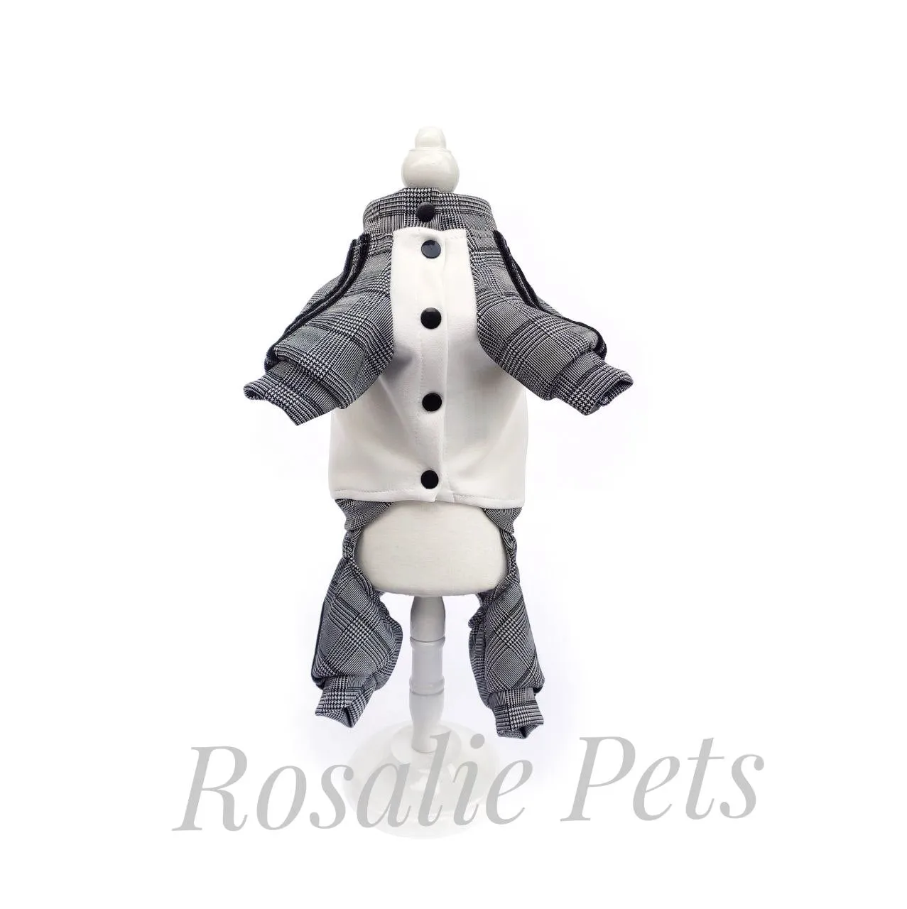 Dog jumpsuit with pocket