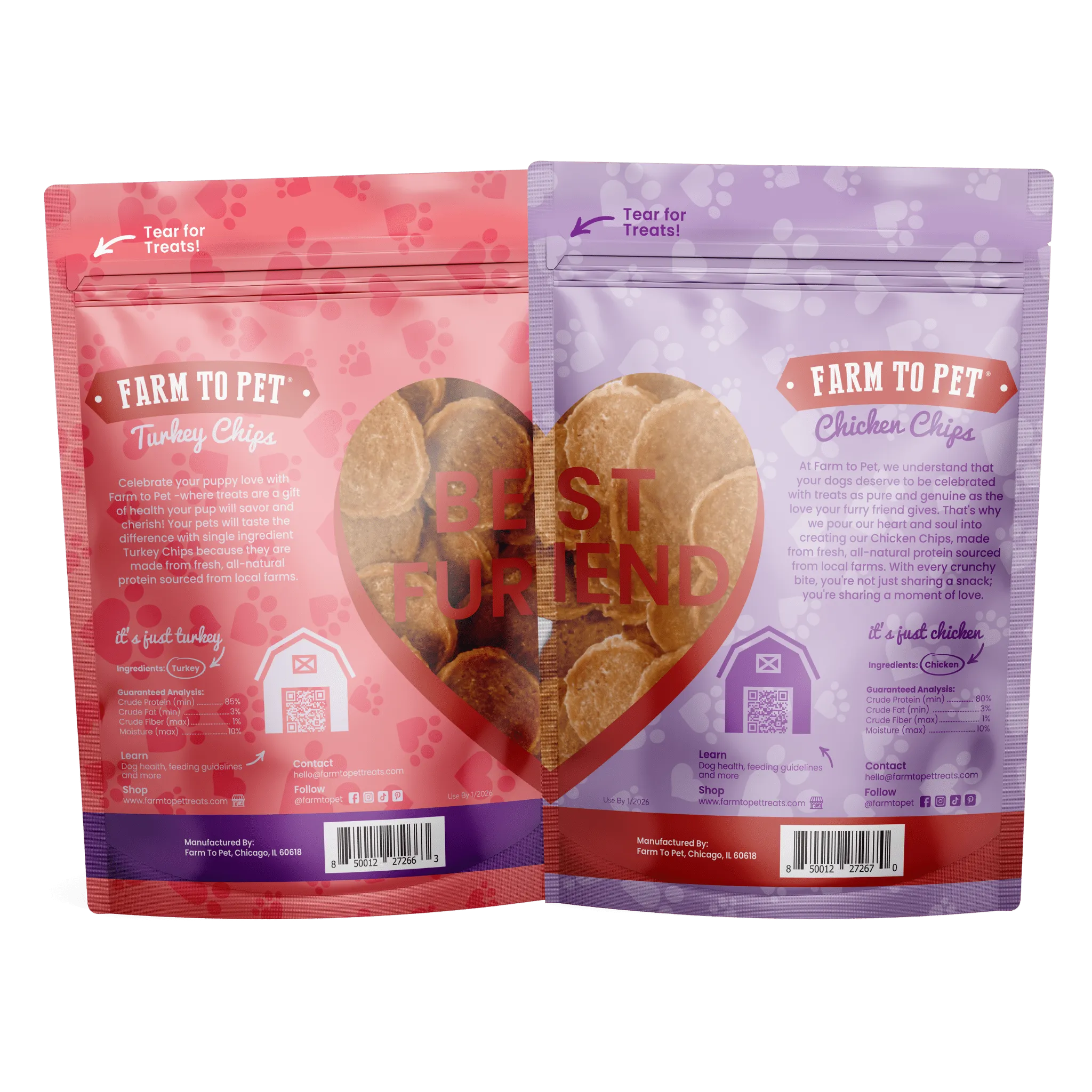 Dog Valentine Love Chips Bundle
