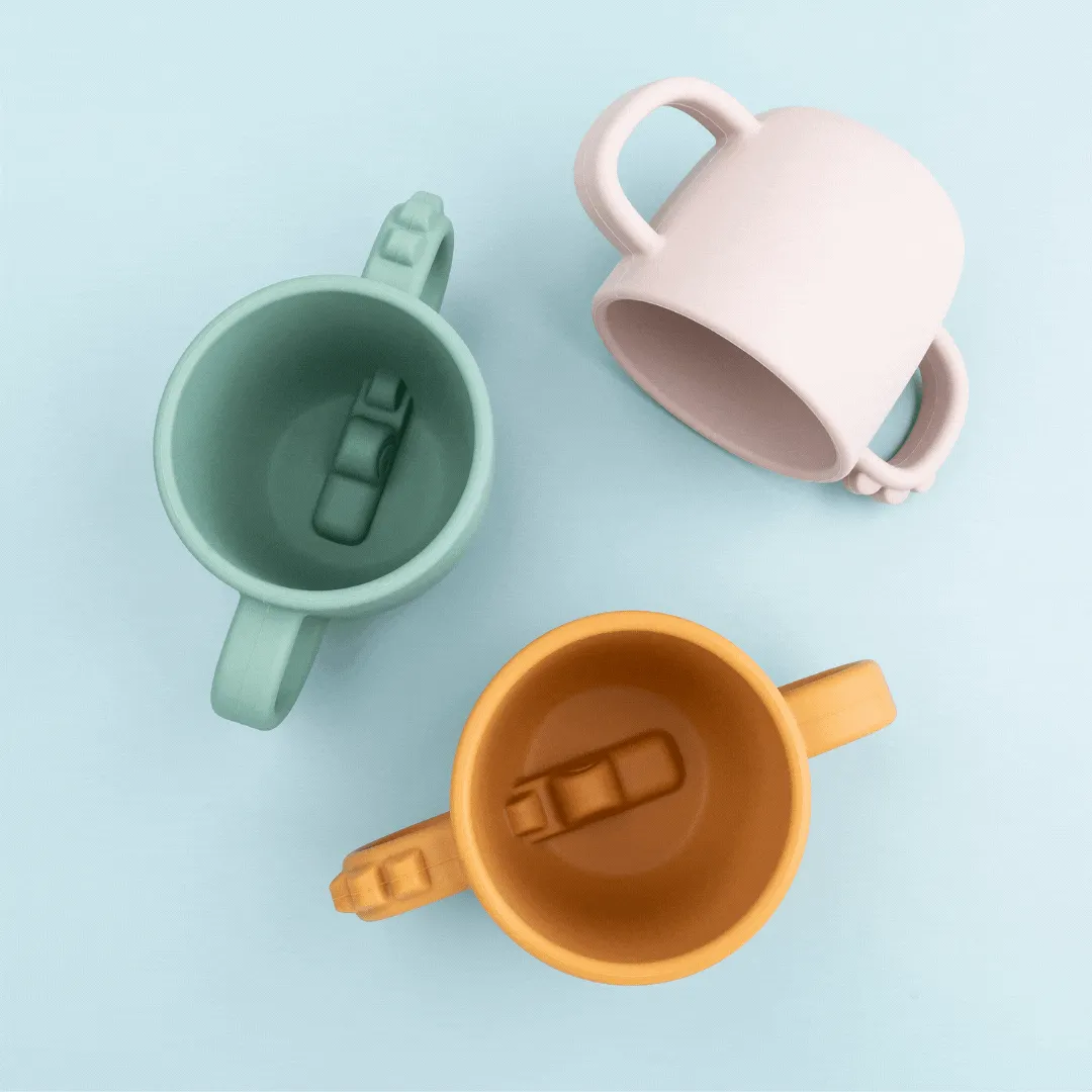 Done by Deer Peekaboo Cup – Croco GREY