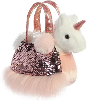 FANCY PALS SHIMMERS ROSE UNICORN PET CARRIER