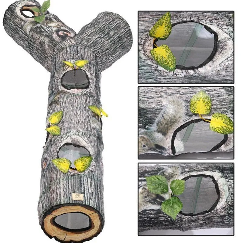Foldable Cat Tunnel 3/4/5 Way Cat Tunnel Toys For Pet Training Cat Interactive Toys for Small Medium Cats Pet Accessories