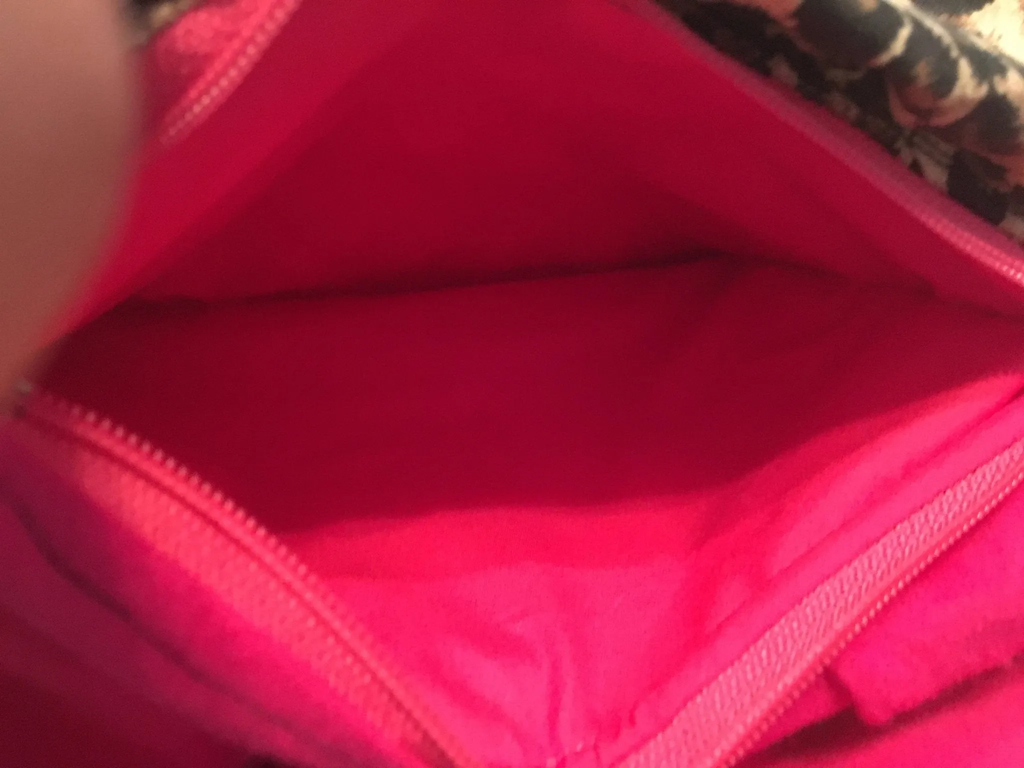 Handmade Zipper pocket pouch for Pet  sling carrier