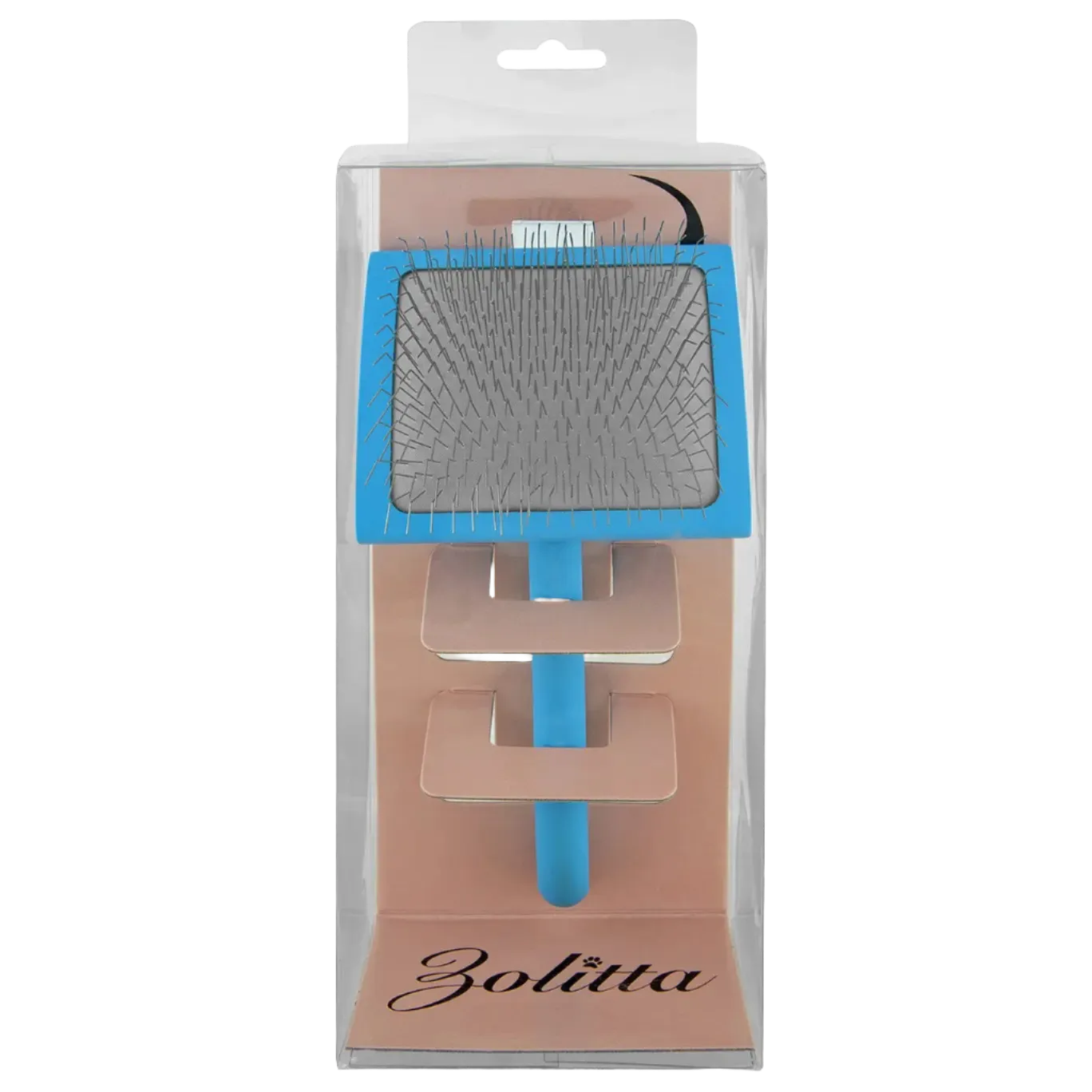 Large Blue Dematting Brush by Zolitta