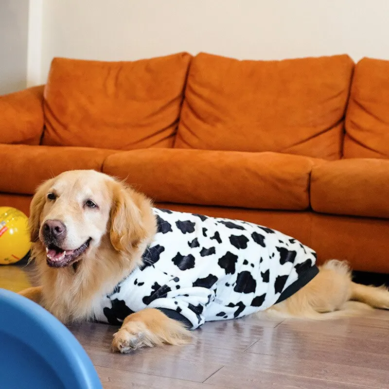 Large Dog Clothes: Funny Dinosaur Tiger Winter Fleece Clothing for Medium and Large Dogs | Winter Warm Pet Items | Autumn Winter Pet Apparel | Cozy Dog Sweater