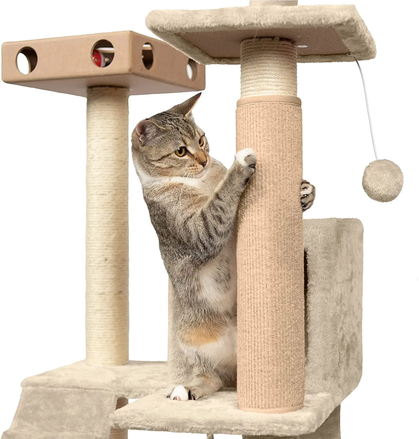 Multi-Level Cardboard Cat House W/ Catnip