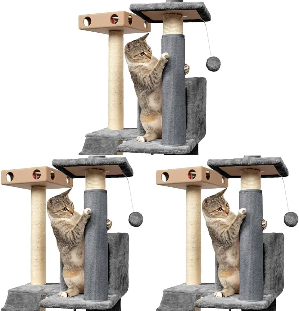 Multi-Level Cardboard Cat House W/ Catnip
