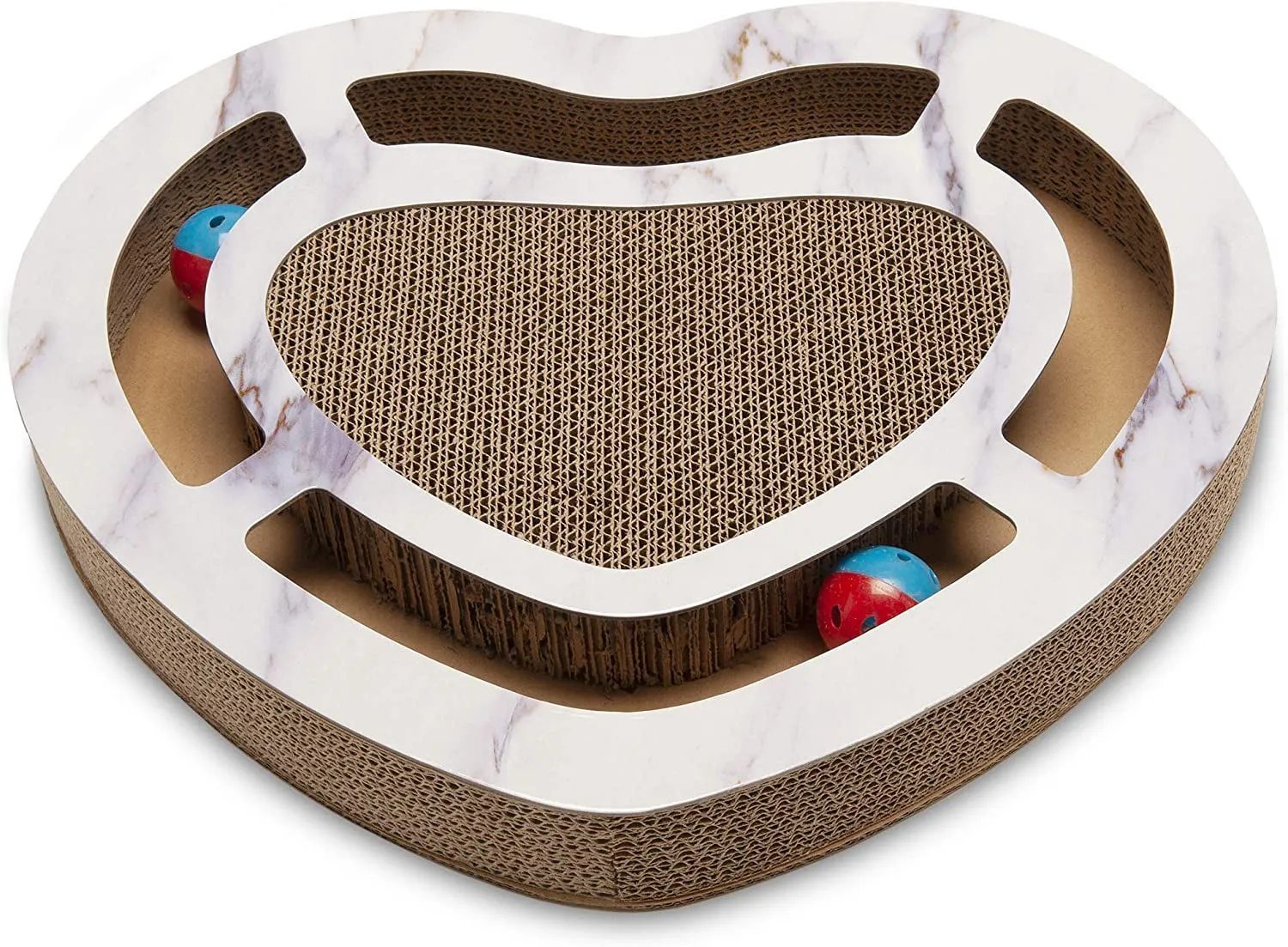Multi-Level Cardboard Cat House W/ Catnip