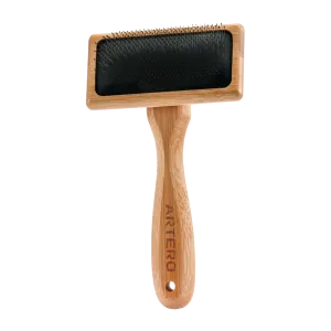 Nature Collection Protected Pin Small Slicker Brush by Artero