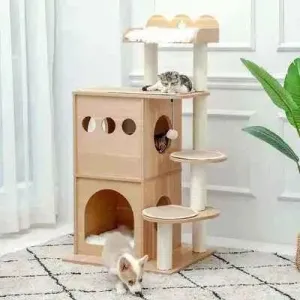 PAWZ Road Deluxe Cat Tree Condo