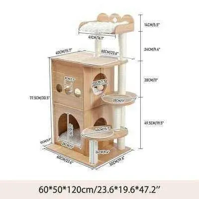 PAWZ Road Deluxe Cat Tree Condo