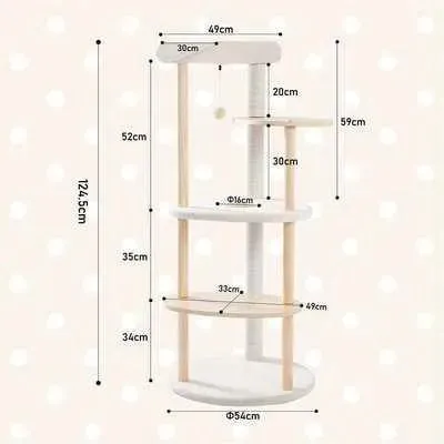 PAWZ Road Deluxe Cat Tree Condo