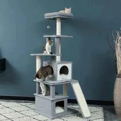 PAWZ Road Deluxe Cat Tree Condo