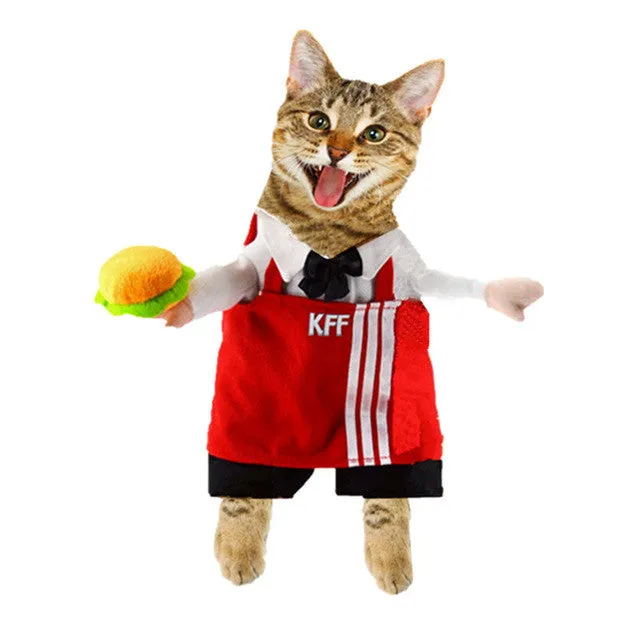 Pet Cat Costume Funny Cat Clothes