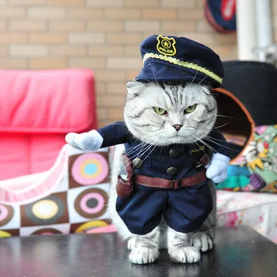 Pet Cat Costume Funny Cat Clothes