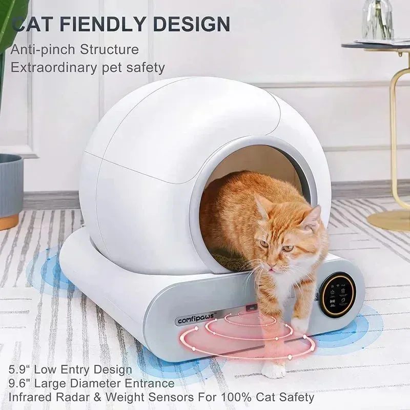 SmartClean 65L Self-Cleaning Cat Litter Box