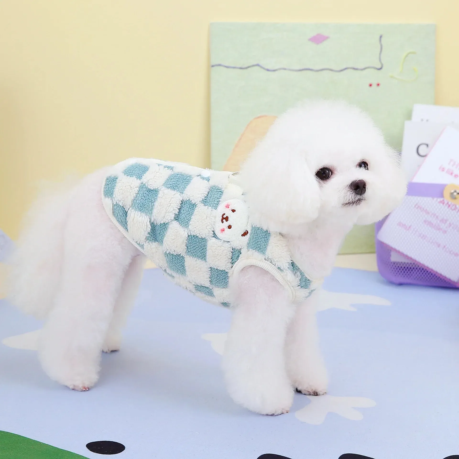 Stylish Winter Dog Jacket for Small Breeds
