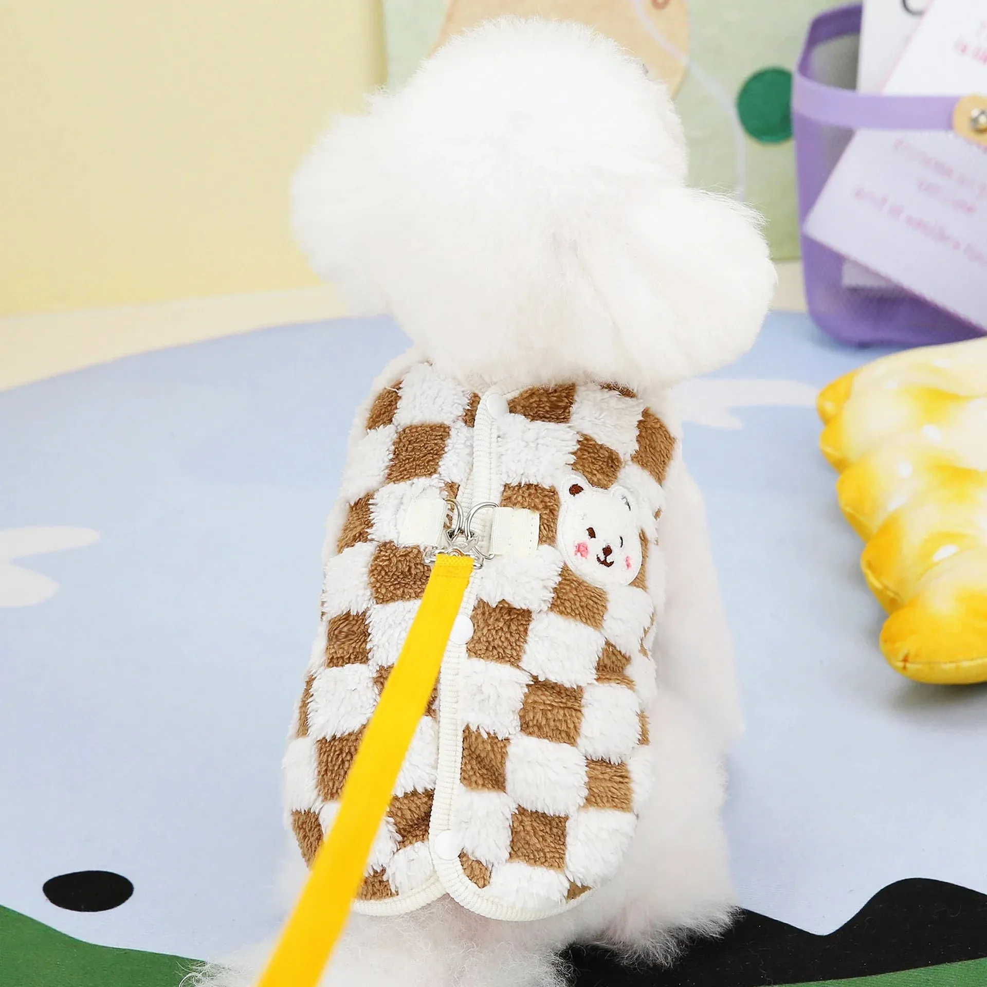 Stylish Winter Dog Jacket for Small Breeds