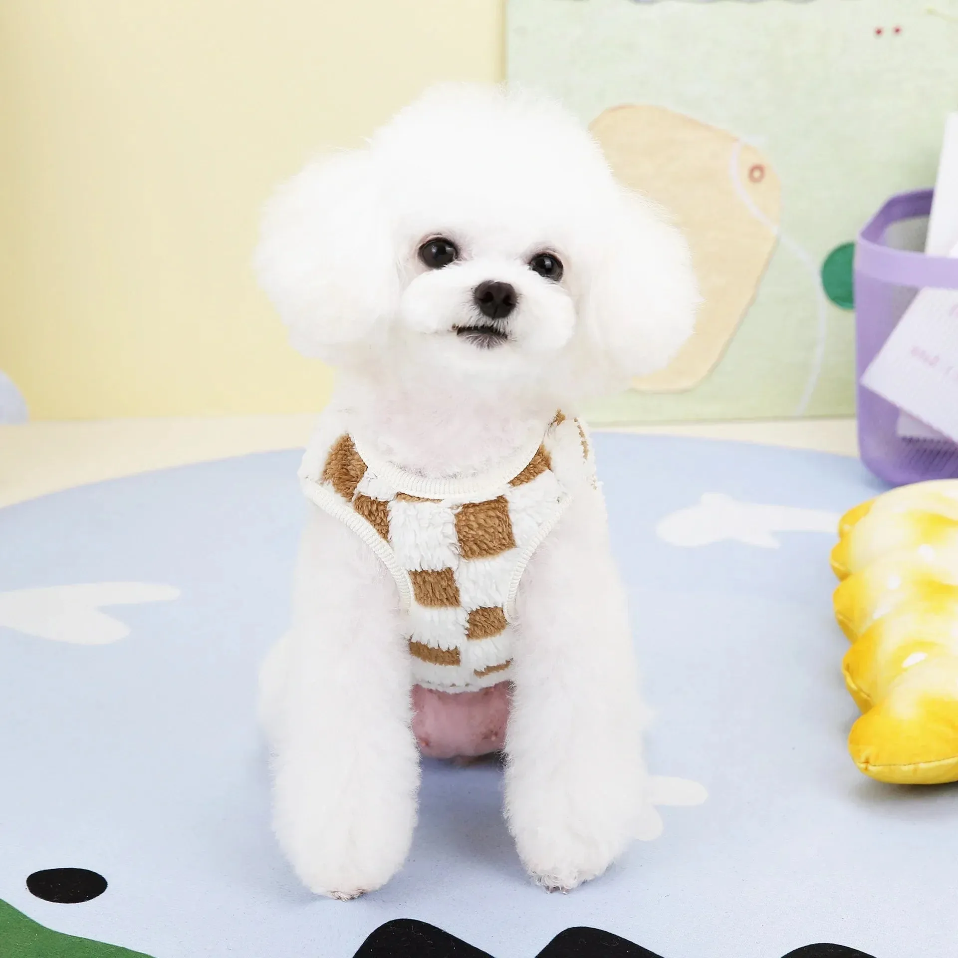 Stylish Winter Dog Jacket for Small Breeds