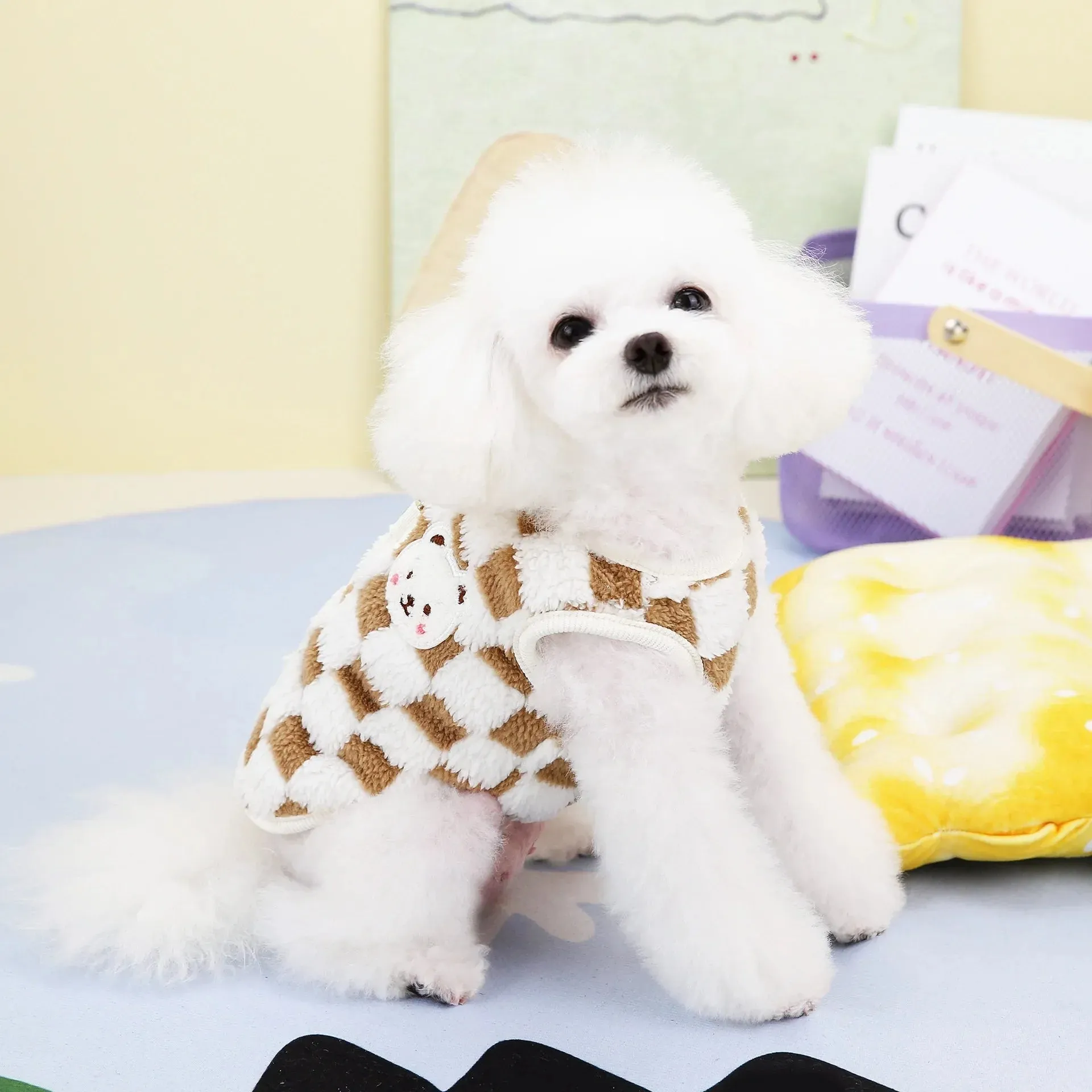 Stylish Winter Dog Jacket for Small Breeds