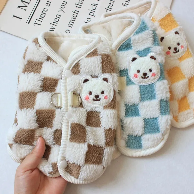 Stylish Winter Dog Jacket for Small Breeds
