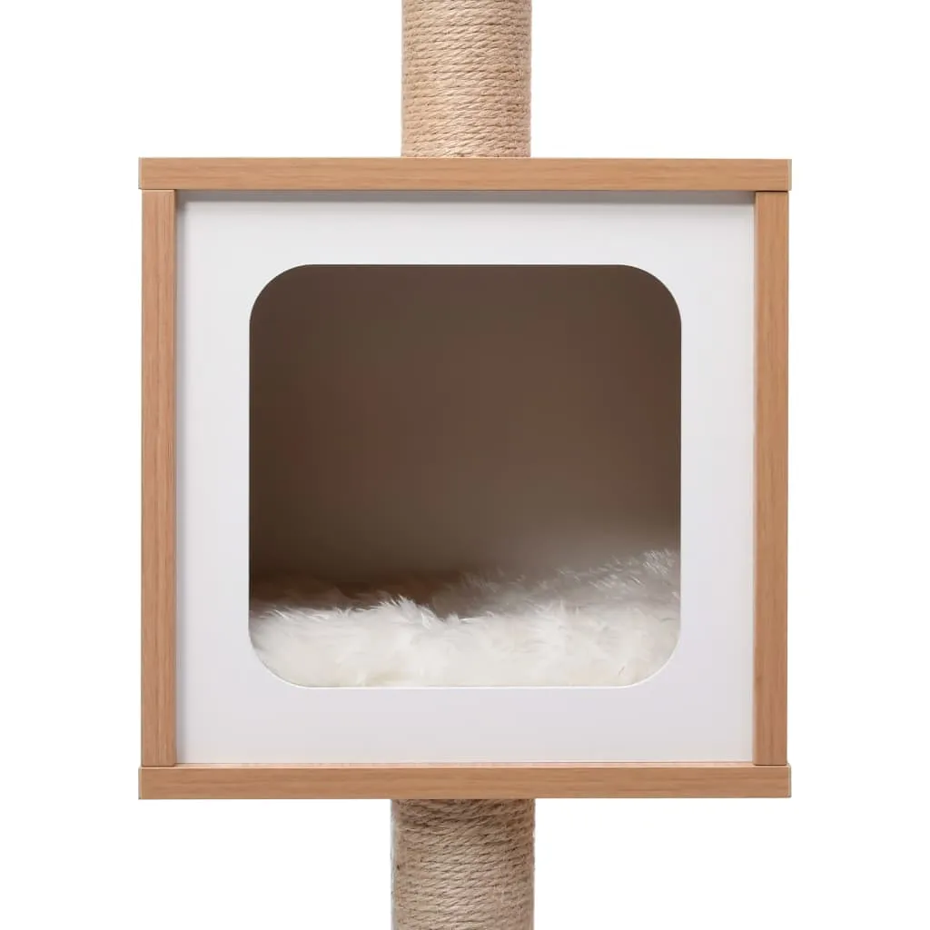 vidaXL Cat Tree with Sisal Scratching Mat 82 cm