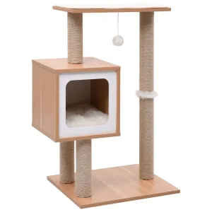 vidaXL Cat Tree with Sisal Scratching Mat 82 cm