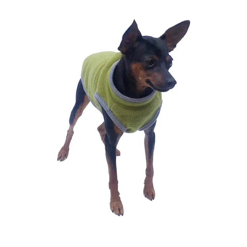 Warm Fleece Vest for Small Dogs - Suitable for Autumn, Winter, and Spring