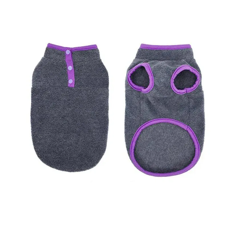 Warm Fleece Vest for Small Dogs - Suitable for Autumn, Winter, and Spring