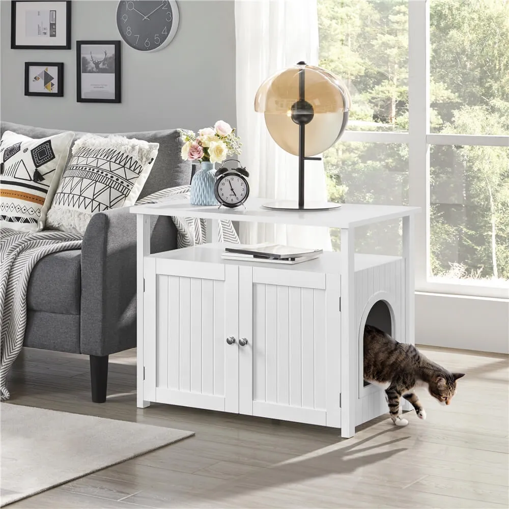 Yaheetech Pet Litter Box Enclosure
